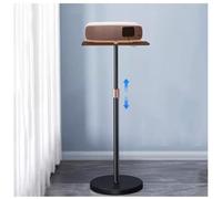 exproyzk Soporte Universal para proyector - Altura Ajustable - Compatible con proyectores, cámaras, cámaras Web para Uso en casa, Oficina y Exteriores(Black)