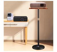 exproyzk Soporte Universal para proyector, Altura Ajustable, Soporte de Suelo con Capacidad de 10 kg, Compatible con proyectores, cámaras y cámaras Web(Black)