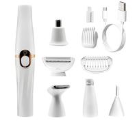 Expunger de cabello integrado para adaptarse a la cara, depilación con ejecutivos desmontables para pieles delicadas, plan de viaje fácil de quitar, dispositivo de extracción simple