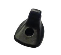 EXQIOUR 1GW25DX9AA - Clip de repuesto para viseras de sol, color negro