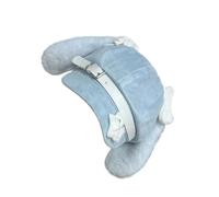 EXQIOUR Boinas punk, sombrero de pintor con orejas de cachorro para otoño e invierno, uso diario, boinas modernas metálicas, sombreros decorativos de moda, sombrero de bruja, azul, Talla única