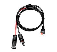 EXQIOUR Cable de extensión resistente a los rayos UV 4-30 A para placa de celda solar, construcción hermética resistente con conector de protección contra cortocircuitos. Cable solar