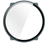 EXQIOUR Carcasa protectora de cristal de policarbonato para reloj inteligente, protector de pantalla, marco seguro, rápido de poner y quitar, funda de reloj deportivo al aire libre