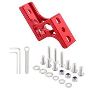 EXQIOUR Convertidor de luz de nariz de aluminio para bicicleta, soportes plegables para bolsas de conversión, asientos, fácil de instalar, convertidor de nariz, montaje elevado