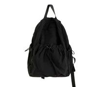 EXQIOUR Elegante y práctica mochila para estudiantes con múltiples bolsillos y gran capacidad para una fácil organización y almacenamiento. Bolsa universitaria de gran capacidad, Black