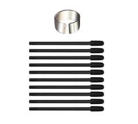 EXQIOUR Juego de 10 puntas de fieltro precisas optimizadas para 3 PTK470 arte digital con tacto natural y clip de almacenamiento