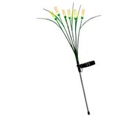 EXQIOUR Lámpara de estaca para patio, funciona con el sol, impermeable, para patio, camino, jardín, decoración al aire libre, luces tiernas para patio trasero