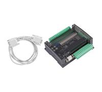 EXQIOUR Módulo de control programable FX3U 24MR, diagrama de escalera de procesador de 32 bits y placa de control industrial de conectividad industrial