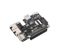 EXQIOUR Placa de expansión PCIe, dos puertos Ethernet de 2,50 G, adaptadores USB 3.2, NVMe HDDs para 5