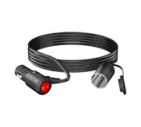 EXQIOUR Potente cable de extensión adaptador automotriz de 180 W y 360 W con interruptores, cable de extensión de alimentación texturizado, cable de alimentación resistente para coche