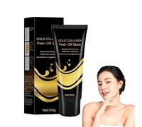 EXQST Colágeno 24k Gold Peel Off Mascarilla Elástica Reafirmante Mascarilla Removedor de espinillas Mascarilla Peel Off Mascarilla de Limpieza Profunda Mascarilla calmante iluminadora