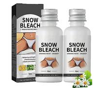 EXQST Crema correctora de Manchas oscuras Snow Bleach Cream Crema blanqueadora de Piel Oscura para Manchas oscuras Áreas íntimas Crema iluminadora Lighten Dark Private Part