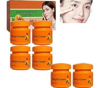 EXQST Crema de blanqueamiento de Papaya, Crema blanqueadora, Brillante, peca, Crema hidratante Antiarrugas de Papaya, Crema Diaria y Nocturna
