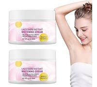 EXQST Crema Iluminadora Intensa Crema Blanqueadora Instantánea para Axilas Crema Iluminadora Hidratante Crema Blanqueadora Zonas Íntimas para Todo Tipo de Pieles