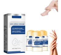 EXQST Crema para pies con 42% de urea para Talones Secos y agrietados, Crema reparadora de Manos y pies, loción humectante en Barra para pies Secos y agrietados, reparación de Talones