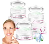 EXQST Crystalclean Smile Powder Crystalclean Tooth Powder Elimina eficazmente Las Manchas de café y Cigarrillos para blanquear los Dientes