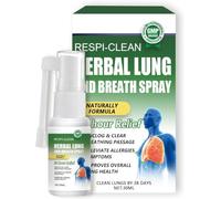 EXQST Furzero Respiclean Herbal Lung and Respiratory Spray Esencia Natural de pulmón a Base de Hierbas