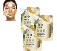 EXQST Gold Anti Aging Face Mask Retinol Snake Venom Gold Mask Gold Collagen Peel Off Mascarilla Facial Rejuvenecedor Gold Mask Refrescante y cómodo para una Piel Impecable