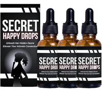 EXQST Gotas orales Secret Happy Drops Gotas orales para Hombres y Mujeres, Gotas de hormonas Felices, mejoran la sensibilidad y el Placer.