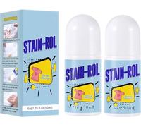 EXQST Miracle Stain Remover Roll On, Quitamanchas de Emergencia Roll On Cleaner, Home Miracle Stain Remover Roll On, Eliminación de Manchas de Ropa y Tela de Emergencia