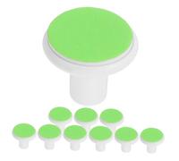 EXQUIMEUBLE 10piezas Cabezas De Repuesto Para Cortauñas Eléctrico De Bebés Accesorios De Molienda Segura y Eficaz Para Archivos De Uñas Infantiles Color Verde Partir De Meses