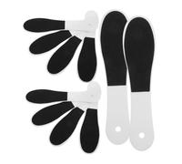 EXQUIMEUBLE 10piezas Herramientas Para Pedicura Exfoliador De Pies Portátil Con Diseño Ergonómico Removedor Manual De Callos y Piel Muerta Limas Doble Cara Para Cuidado y Masaje Pies