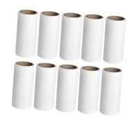 EXQUIMEUBLE 10piezas Rodillo Quitapelusas Adhesivo para Mascotas Recambios Reutilizables Limpieza De Pelos Ropa Alfombras y Muebles Diseño Práctico y Fácil De Usar