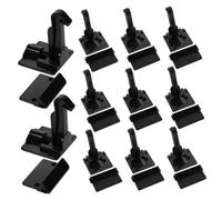 EXQUIMEUBLE 12piezas Bloqueo De Seguridad Infantil Invisible Para Muebles Cerraduras Sin Taladro Para Cajones Armarios y Puertas Protección Efectiva Para Niño Niña y Bebés