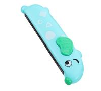 EXQUIMEUBLE 16agujero Armónica Infantil Diseño De Dibujos Animados Juguete Musical Portátil y Lavable Para Educación Temprana De Niño Niña