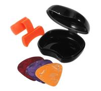 EXQUIMEUBLE 1juegos Agarres De Silicona Para Púas De Guitarra Protector Ergonómico De Dedos y Pulgar Antideslizante Para Guitarras Acústicas y Eléctricas Mejora Tu Técnica De Tocar