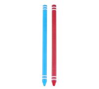 EXQUIMEUBLE 2 Piezas Lápiz Capacitivo para Tablet Bolígrafo Stylus Digital de Precisión Rojo y Azul Compatible con Huawei y Otros para Estudiantes y Dibujo