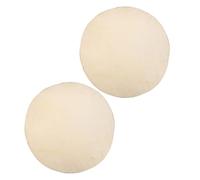 EXQUIMEUBLE 2 Piezas Parches de Piel de Cabra para Tambores Bongo y Tambores Chamánicos, 29cm, Reparación Artesanal Atractivo Estético para Instrumentos de Percusión