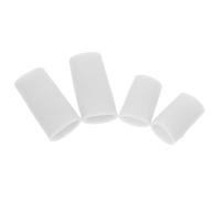 EXQUIMEUBLE 2pares Guantes De Gel Para Dedos De Silicona Reutilizables Para Dedos Para Escritura y Manualidades Protección Contra Agrietamiento