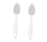 EXQUIMEUBLE 2piezas Dispositivo Para Pulir Los Pies Para Pies De Pedicura Profesional Raspador Metálico Para Eliminar Durezas y Callos Herramienta De Cuidado De Para Casa