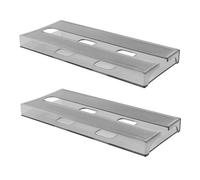 EXQUIMEUBLE 2piezas Estante para Copas De Vino Organizador De Cristalería Escurridor De Copas para Almacenaje De Cocina