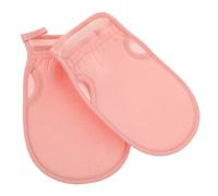 EXQUIMEUBLE 2piezas Guantes Exfoliantes Ducha Manopla De Baño Suave y Confortable Exfoliador Corporal Para Tipo De Piel Para Hombres y Mujeres Pack Individual
