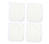 EXQUIMEUBLE 4 Paños Exfoliantes Para El Cuerpo y Rostro Doble Cara Suaves y Duraderos Para Hombre y Mujer