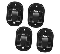 EXQUIMEUBLE 4Piezas Barra Perforación de Clips Autoadhesivos para Moderno y Resistente para Baños y Dormitorios