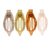 EXQUIMEUBLE 4Piezas Clips de Franceses de Colores Pastel Decoraciones el Accesorios Mujeres y Niñas Retro y Chic