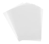 EXQUIMEUBLE 50 Hojas Papel Vegetal A4 Papel de Impresión Multiusos Blanco Buenos Resultados de Impresión para Scrapbooking E