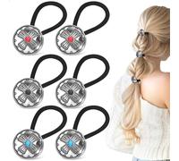 EXQUIMEUBLE 6piezas Gomas Para Cabello De Alta Elasticidad Estilo Occidental Scrunchies Boho Decorativos Para Mujeres Bandas Para Pelo Para Cabello Grueso y Fino