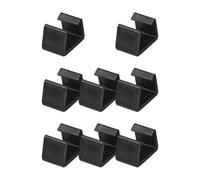 EXQUIMEUBLE 8 Piezas Clips para Muebles de Ratán para Jardín Sujetadores Resistentes y Fáciles de Instalar para Sofás y Sillas de Exterior Plástico Duradero y Resistente al Calor para Muebles