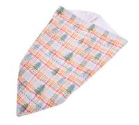 EXQUIMEUBLE Baberos Adultos Impermeables Con Diseño De Árbol De Navidad Para Ancianos Reutilizables y Ajustables Protección Para Comidas Para Adultos Mayores y Con Necesidades Especiales