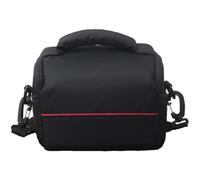 EXQUIMEUBLE Bolsa para Cámara Réflex Digital Portátil Negra, Bolsa de Hombro Ajustable, Resistente al Polvo, Protector de Nylon Cierre de Cremallera, Adecuado para Viaje y Almacenamiento