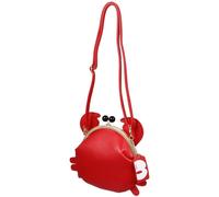 EXQUIMEUBLE Bolso Bandolera y Estilo Elegante para Mujer Diseño de Cangrejo en Pu, Cómodo y Completamente Forrado, Adecuado para Uso Diario