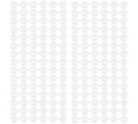 EXQUIMEUBLE Caja de Pinturas de Plástico Pe 30 Botes Vacíos de 3 Ml, Diseño Sellado Prueba de Fugas, Adecuado para Manualidades en Escuela y Campamento