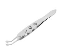 EXQUIMEUBLE Clip De Masaje De Glándulas De Meibomio De Acero Inoxidable Para Párpados Secos Herramienta Profesional De Masaje Para Ojos Diseño Compacto y Portátil Para Uso Casa y Salones