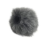 EXQUIMEUBLE Cubierta de Micrófono Furry Windscreen para Accesorio Antiviento para Micrófonos Lavalier para Grabaciones Exterior