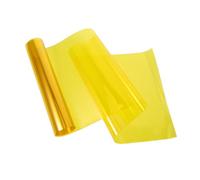 EXQUIMEUBLE Filtro de Luz Lámina para Iluminación Ambiental, Profesionales y Aficionados, Diseño Multicolor Amarillo, Película Pet de 30cm X 200cm para Fotografía y Estudio, Efectos Visuales