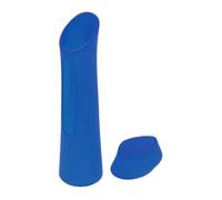 EXQUIMEUBLE Funda Protectora de Silicona para Dispositivo de Belleza Facial Compatible con Medicube Antideslizante Resistente Golpes Fácil de Limpiar Color Azul para Uso Casa y Spa